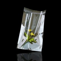 [바보사랑] 비타공 투명 접착 PP봉투 폴리백 50X68cm+4cm 300장, 투명 기본형