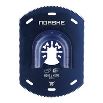 Norske 툴s NOTP232 패스트 컷 그라우트 제거 진동 멀티툴 액세서리 블레이드, Quadruple Edge