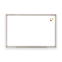 [보드뱅크]법랑화이트/유광-무암선 180x90 알루미늄프레임(일반)