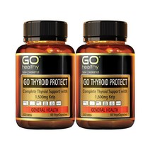 고헬씨(Go Healthy) 고헬씨 싸이로이드(Thyroid) 프로텍트 60 베지캡슐 X 2개, 120캡슐, 1세트