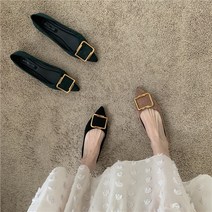 여자플랫슈즈 여성 단화 구두 니트 명품 리본 100% 가죽 년 봄 프랑스 스타일 플랫 뾰족한 발가락 완두콩 신발 스웨이드 국자 슈즈