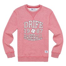 DRIFE BASEBALL CREWNECK-RED 326734