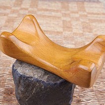 목소장 물소뿔 괄사 마사지 도구 경락, 1개, A12)장미목 거북이