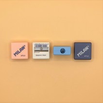 스페인문구 밀란 연필깎이 AFILA 1918 에디션, White