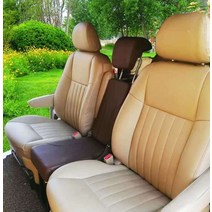승합차 SUV 카니발 쏘렌토 모하비 보조의자 보조시트, 헤드레스트와 컵 안전벨트