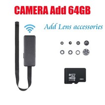 포켓파이 와이파이 카메라 무선 휴대용 캠코더, 카메라 추가 64GB