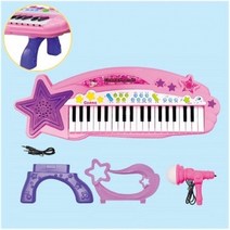 좌식형 피아노 MP3 호환 마이크 녹음 재생 악기 놀이 소리나는 장난감 완구 어린이