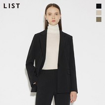 LIST_02 [리스트] 미니멀 원버튼 셋업 재킷_TWSJKM70010