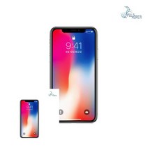 아이폰 X 지문방지 액정보호필름 2매입 아이폰필름 액정필름