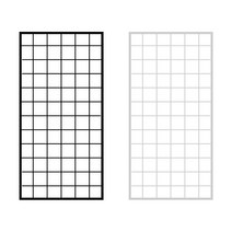 JNCP 휀스망 30x60cm 메쉬망 네트망 철망 악세사리진열대 방묘, 화이트, 1개