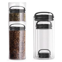 프리파라 프레쉬 원두밀폐보관용기 미디엄쇼트(B441), 1개