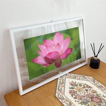 기타 바보사랑[꾸밈]투명액자58CmX38Cm_행운을부르는연꽃들