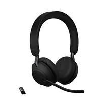 Jabra Evolve2 무선 헤드폰 블루투스 헤드셋 - 패시브 노이즈 캔슬링