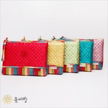 색동매듭 파우치, 노랑