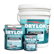 드라이록 오리지날 방수용 페인트 석조방수제(945㎖ 3.78ℓ 18.9ℓ), 5갤론(18.9ℓ), FA_gray