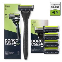 도루코 페이스 베이직 스타터킷 (면도기+면도날 총5입)