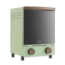 가정용 홈 베이킹 중형 소형 복합 오븐 레인지 원룸, 레트로 그린 미니 오븐
