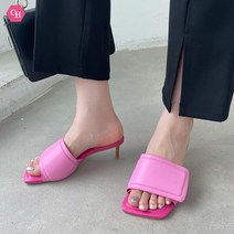 시크힐즈 스위트 컬러 네모네 여름 슬리퍼 01384