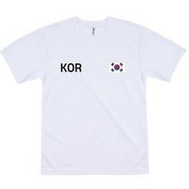 2023년 NEW 남녀공용 코리아 기능성 쿨론 반팔 티셔츠 4종 KOREA 모음 [B]