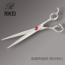 미용가위 민 7인 애견 애묘 커팅 반려동물 미용사, 상품선택, B-8070