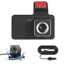 블랙박스보조배터리 4.0in 대시 캠 자동차 dvr 24h hd 1080p 대시 카메라, 후방 카메라로, 아니 tf 카드