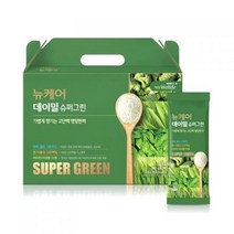 뉴케어 데이밀 슈퍼그린 선식가루, 980g, 4박스