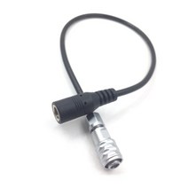 BMPCC-4K 전원 케이블 연장 암 DC 5525 수 5.5x2.5mm-Weipu Sf6 2 핀 블랙 매직 포켓 시네마 카메라 4K, 03 DC Female_04 20cm