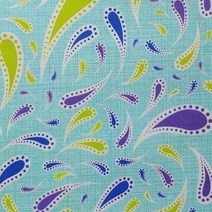 자투리 퀼트 수입원단 블루계열, 14(90x35)