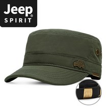 Jeep spirit 지프 스프릿 캐주얼 플랫 모자 CA0077 (Sticker 증정)