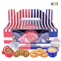 [KT알파쇼핑]댄케이크 버터쿠키/초콜릿칩쿠키 싱글서브 어쏘티드 18입