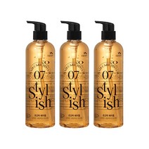 꽃을든남자 헤어케어 시스템 초강력 헤어젤, 3개입, 500ml