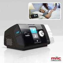 레즈메드 양압기 에어센스10 3G 코골이 수면무호흡증 자동양압기 ResMed AirSense10 AutoSet 3G(모바일 전송가능), S10오토3G+F20풀페이스마스크(여S), 1개