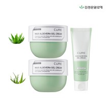 김정문알로에 김정문알로에 큐어 맥시 알로에베라 겔 크림 2EA 수딩 젤 보습효과 쿨링 고보습 알로에, 단품, 단품
