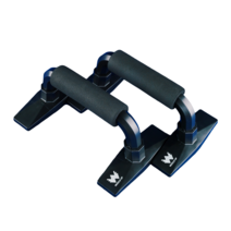 근성장월드 푸쉬업바 푸시업 팔굽혀펴기 플란체 바 홈트레이닝 홈트 가슴 어깨 팔 운동 기구, 블랙 Black