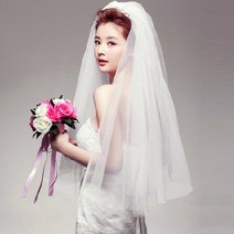 라온드레스 면사포 웨딩베일 셀프 웨딩 소품 베일-51