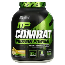 MusclePharm Combat Protein 분말 바나나 크림 1814g(4lbs)