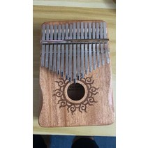 17 키 kalimba 엄지 피아노 고품질 목재 마호가니 mbira 바디 악기 학습 도서 kalimba 피아노, e