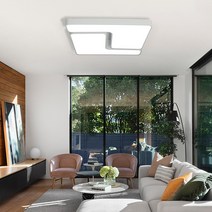 LED 휠라 거실등 160W (화이트), 주광색(6500K)