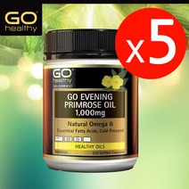 고헬씨 달맞이꽃종자유 1000mg 220캡슐 5개