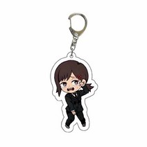 체인소맨 키링 Chainsaw Man Anime KeyChain Women Cos Girls Gift 열쇠 고리 남성용 아크릴 자동차 파티 펜던트 일본 포치 타, [25] 5260