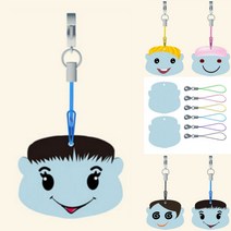 열쇠 고리 만들기 (6인용) DIY 나만의 얼굴 키링 캐릭터 그리기 오븐에 굽는 열쇄 오븐 실험 과학