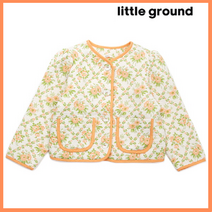 [리틀그라운드8] 룰라비(73112-113-02)플라워퀼팅자켓 아동자켓 봄자켓 퀼팅아우터 기본자켓 데일리 선물