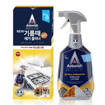 아스토니쉬 기름 때 제거 클리너 스프레이형, 4개, 750ml
