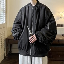 과잠 아메리칸 하이 스트리트 바이브 가을 폭격기 재킷 남성 봄 가을 유행 브랜드 야구 유니폼 웨스트 코스트 오버사이즈 재킷