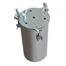 어큐물레이터 스프레이 페인트 압력 탱크 공압 스테인레스 스틸 압력 탱크 디스펜서 압력 배럴 진공 챔버, 02 2L