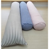 내살림 탄탄한 사계절롱베개 주문제작 솜포함 커플 롱바디필로우 낙상방지 대형범퍼가드쿠션, 납작(대형)쿠션 굵은그레이(150x50)