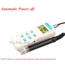 용존 산소 검출기 휴대용 양식 측정기. 분석기 수질 테스터 AZ8403, 한개옵션0