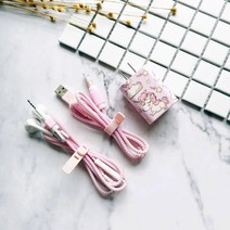 심플이어폰 VIVOZ3IU1Z1 청춘 판 케이블 보호케이스 실끈 충전기 스티커 시트지 감기다 줄감개 3444065720, 일반핏 패키지, 전 화이트 로리
