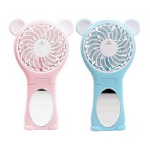(SM)아이비스 16000 곰거울핸디선풍기(SP), 쿠팡 핑크