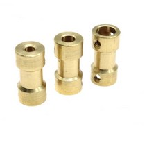 샤프트 커플링황동 강성 모터 러 나사 렌치가있는 모터 전송 커넥터 49, 2.3mm  6mm